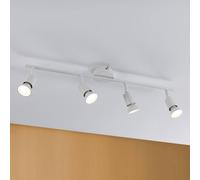 Paulmann Carolina foco de techo, blanco 4 luces