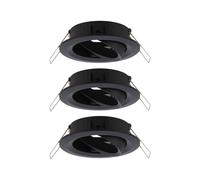 Paulmann Choose lámpara empotrada 3x10 W negro 92487