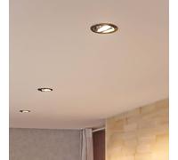 Paulmann Coin Slim empotrado LED cromo dim 3 ud