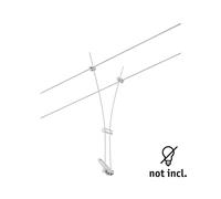Paulmann Comet foco único sobre cable, blanco