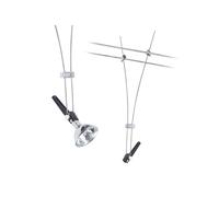 Paulmann Comet lámpara única luz sobre cable cromo