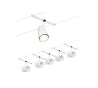 Paulmann Cup sobre cable básico 5 luces blanco