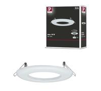 Paulmann Downlight Adapter 92505 luminaria empotrable Ø 130 mm, convertidor, Blanco, Metal, Adaptador Foco, aro de adaptación de 75-120 mm a 68-70 mm