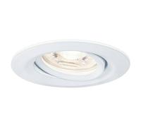Paulmann Downlight empotrable LED redondo Nova MIni (4 W, Blanco, Blanco cálido)