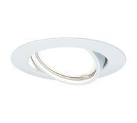 Paulmann Downlight LED empotrable Base (5 W, Blanco, Blanco cálido)