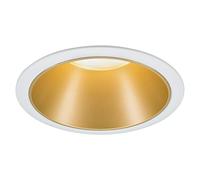 Paulmann Downlight LED empotrable Cole (6,5 W, Blanco/Dorado, Blanco cálido, 1 ud.)
