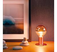 Paulmann espejo LED E27 6,5W 827 G95 cobre EC:EPREL:460891