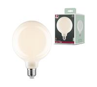 Paulmann Filament 230 V LED Globe G125 E27 9 W 2700 K opalina regulable | Iluminación ambiental envolvente, temperatura de color 2700 K, moderna tecnología LED, regulable con un regulador adecuado