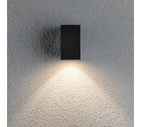 Paulmann Flame aplique 1 luz 10,3cm antracita