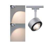 Paulmann URail Foco LED para riel Aldan (9 W, Cromado mate, L x An x Al: 9,8 x 9,8 x 17 cm)