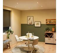 Paulmann Gil empotrado LED blanco mate/oro 3 ud