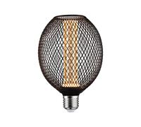 Paulmann Globe LED MetallicGlow Espiral E27 negro True