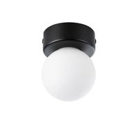Paulmann 71068 Plafón Selection Bathroom Gove IP44 G9 230 V máx. 20W regulable, negro mate, satinado, luminaria de baño