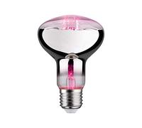 Paulmann Grow Green Edition LED reflector de filamento E27 R80 6,5 W 1300 K | Reflector para el crecimiento de las plantas, luz dirigida, 200 lm, vida útil de 15 000 horas