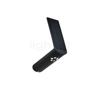 Paulmann Ilias, lámpara solar de pared LED, antracita