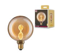 Paulmann Inner Glow Edition, bombilla LED Globe Helix E27, 3,5 W, 1800 K, dorada