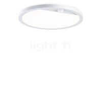 Paulmann Lamina, lámpara de techo LED circular - con detector de movimiento, blanco
