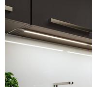 Paulmann Lámpara bajo mueble Inline, kit de inicio de 2 unidades, cromado, 35