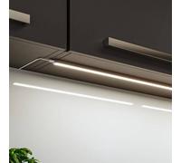 Paulmann Lámpara bajo mueble Inline, kit de inicio de 2 unidades, cromado, 55