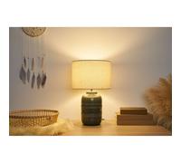 Paulmann Lámpara De Mesa Gleaming Beauty Beige Cerámica Textil E27 20W