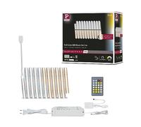 Paulmann MaxLED 1000 Full-Line COB, kit básico de 3 m, TunW | Tunable White de 2700 K a 6500 K, 25,5 W, autoadhesivo, con controlador y mando a distancia