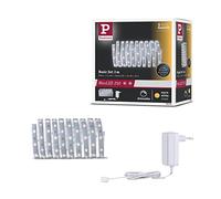 Paulmann MaxLED 250 Cover: kit básico de 3 m, blanco cálido | Protección IP44 contra salpicaduras de agua, autoadhesivo, recortable según sea necesario, 720 lm, 12 W