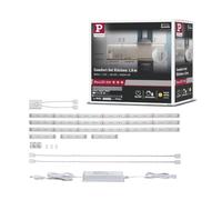 Paulmann MaxLED 500 Comfort Set Kitchen 2700K | Regulable con interruptor táctil, 3 tiras LED de 1,8 m, autoadhesivas, fácil instalación