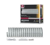 Paulmann MaxLED 500 Kit básico 10 m, blanco cálido 2700 K, 50 W, plateado | Regulable, autoadhesiva, 720 LED, 550 lm/m, para un montaje sencillo