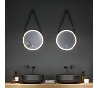 Paulmann Miro espejo CCT Ø40cm framelight