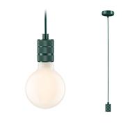 Paulmann 78433 Luminaria colgante Neordic Tilla, sin fuente de luz, máx. 60W, lámpara colgante, verde, metal, E27