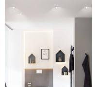 Paulmann Nova empotrado LED, atenuable IP65 blanco