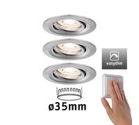 Paulmann Nova mini Plus LED easydim 3 ud hierro True