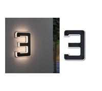 Paulmann número de casa LED solar 3 True