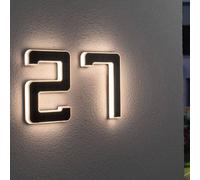 Paulmann número de casa LED solar 8 True