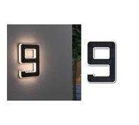 Paulmann número de casa LED solar 9