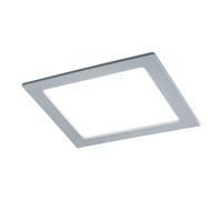 Paulmann panel LED empotrado angular, 18W, cromo