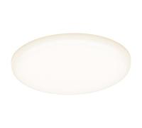 Paulmann Panel LED redondo Veluna (8,5 W, Ø x Al: 12,5 x 3,1 cm, Satin, Blanco cálido, No regulable)