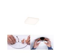 Paulmann panel LED Veluna 3.000K angular 7,5 cm