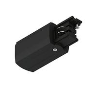 Paulmann ProRail3 91363 - Sistema de rieles (99,5 x 35 mm, máx. 3680 W, metal, plástico), color negro