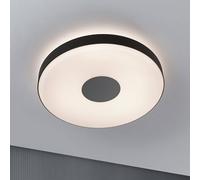 Paulmann Puric Pane, lámpara de techo LED, negro