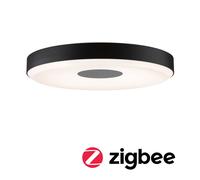 Paulmann Puric Pane plafón LED ZigBee negro