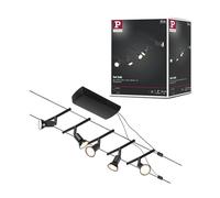 Juego de sal Paulmann 5xGU5,3negro mate-944.46