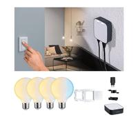 Paulmann Smart Home Set ZigBee 4x E27 7W LED G95 mate CCT