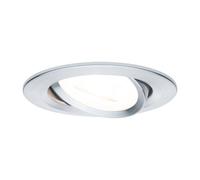 Paulmann Spot Nova redondo, atenuable/giratorio, aluminio