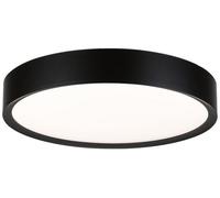 Paulmann Tega plafón 1x22.5 W negro 71086