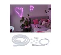 Paulmann 70561 Strip LED Neon Colorflex incl. 1x4,5 W, banda luminosa, luz rosa, para doblar, plástico, tira LED
