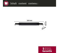 Paulmann URail Adaptador de riel Zigbee Atenuable/Interruptor cromado mate