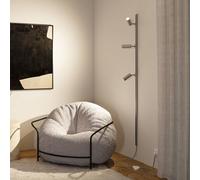 Paulmann URail Alimentación Cable/Interruptor, cromo mate, 2,4 m