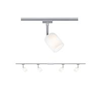 Paulmann URail Blossom 4x juego básico cromado/satinado