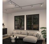 Paulmann URail Foco LED para riel Luxe Cromo (10 W, Cromo, 6,5 x 9 x 16,3 cm)